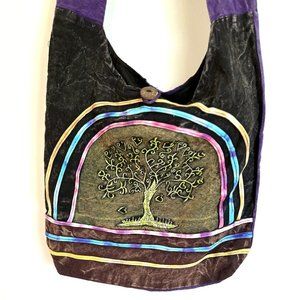 Greater Good Tree of Life hobo bag